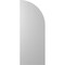 Ekena Millwork Americraft 6-Board (2 Batten) Wood Joined Board-n-Batten Shutters w/ Arch Top, ARW101BQ621X77PRH ARW101BQ621X77PRH - alternate 2